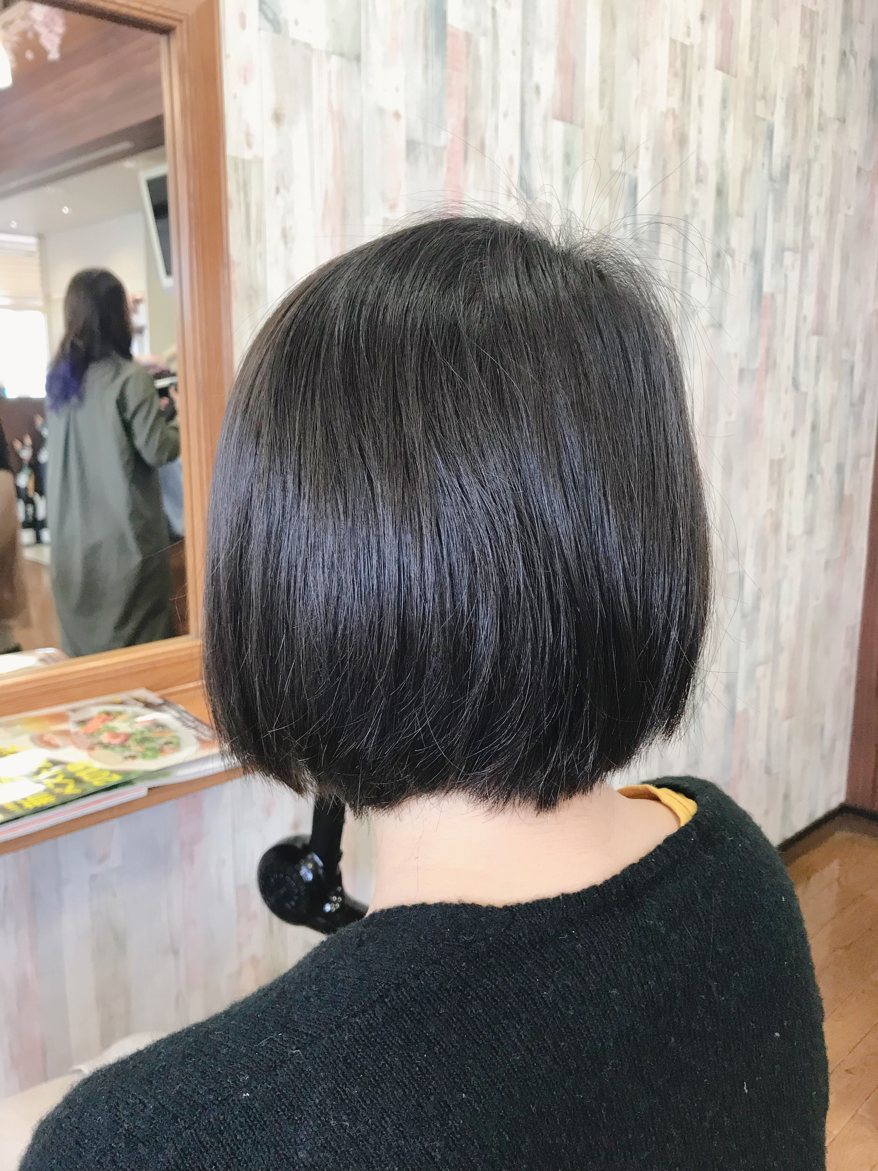 ボブワンカールパーマ