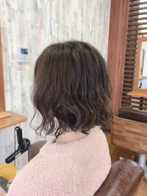ウェーブパーマスタイル